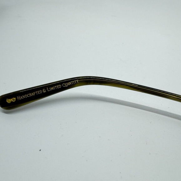 ClassicEyeglasses Frames C3L Black Tortoise Green Round 48-22-140 H9534 - Picture 6 of 9